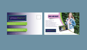 Postcard Design by Verified artistry (Design garden) for The Preppy Elephant | Design: #6828041