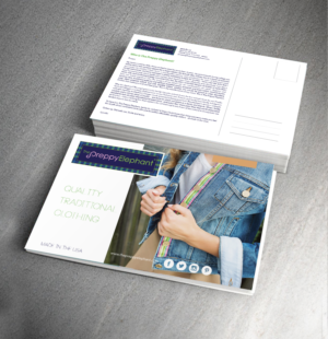 Postcard Design by Svetlin Angelov for The Preppy Elephant | Design: #6819106