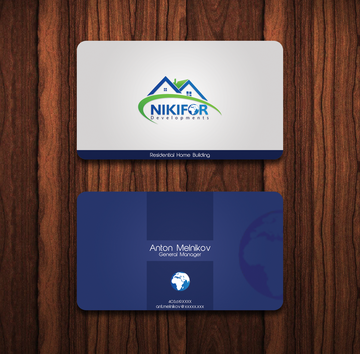 Business Card Design by TS Designs for DreamSpace Interiors Corp. | Design #1762018