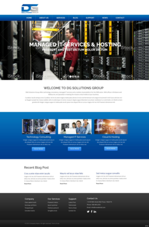 Diseño Web por pb para D&G Solutions Group | Diseño: #6822880