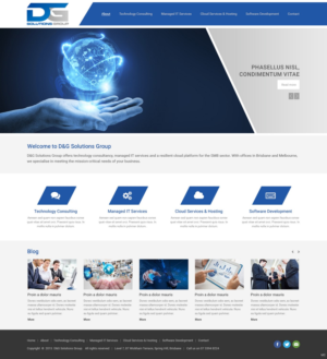 Diseño Web por pb para D&G Solutions Group | Diseño: #6828246