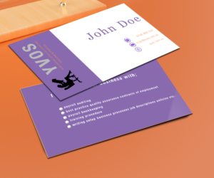 Business Card Design by xylo.paradise for YVOS Your Virtual Office Solutions | Design: #6828417