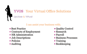 Business Card Design by Verified artistry (Design garden) for YVOS Your Virtual Office Solutions | Design: #6889517