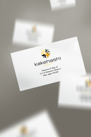 Business Card Design by Impressive Solutions for Kakehashi Sports | Design: #6852576