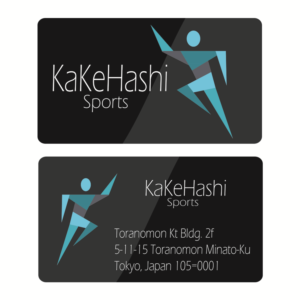 Business Card Design by pruelove for Kakehashi Sports | Design: #6810466