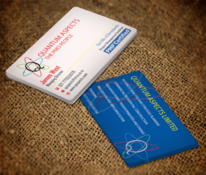 Diseño de Tarjeta de Presentación por AFHUN para Quantum Aspects Limited | Diseño: #6871527
