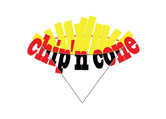 Logo Design by Affordable Graphics for Chip 'n Cone | Design #10913
