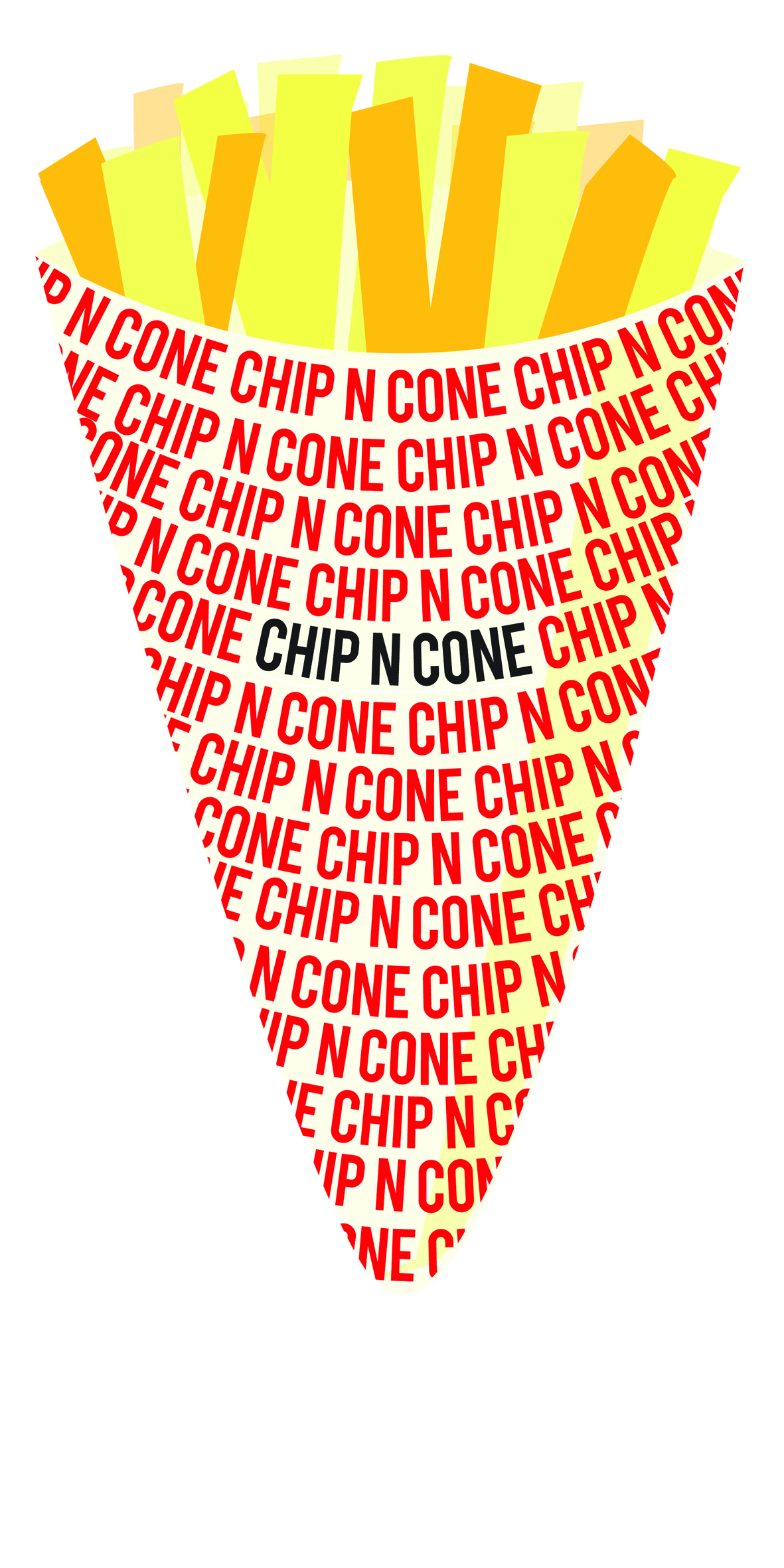 Logo Design by ash french for Chip 'n Cone | Design #10872