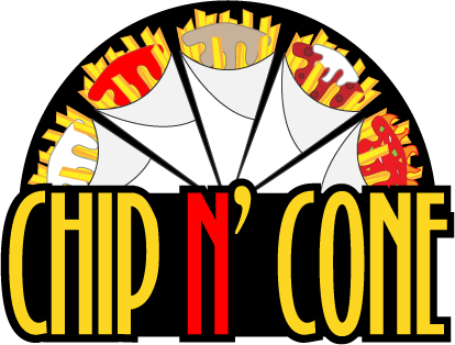 Logo Design by NiteOwl Designs for Chip 'n Cone | Design #10848