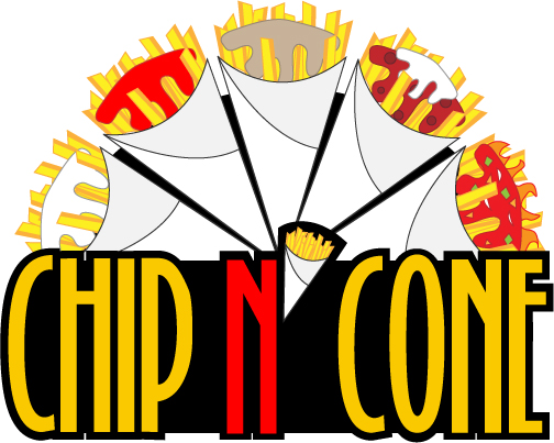 Logo Design by NiteOwl Designs for Chip 'n Cone | Design #10849