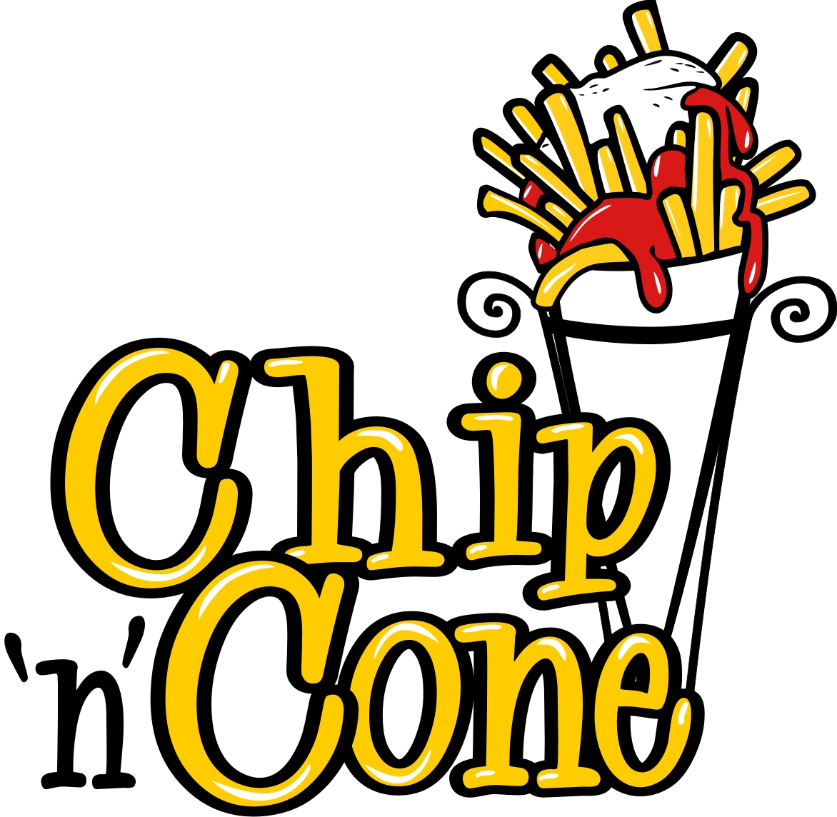 Logo-Design von LUSH GRAPHIX für Chip 'n Cone | Design #11567