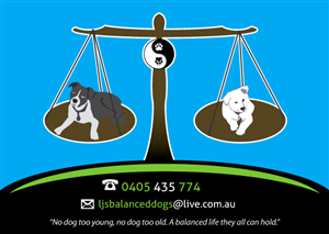 Print Design by Jozbel for Lj's Balanced Dogs & Pet Supplies | Design: #1832802