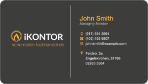 Business Card Design by adj.