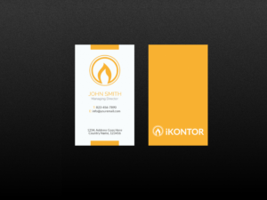 Business Card Design by Creations Box 2015 for iKontor GmbH | Design: #6824140