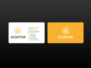 Business Card Design by Creations Box 2015 for iKontor GmbH | Design: #6824141