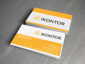 Business Card Design by Creations Box 2015 for iKontor GmbH | Design: #6824142