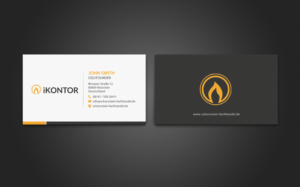 Diseño de Tarjeta de Presentación por chandrayaan.creative para iKontor GmbH | Diseño #6880787