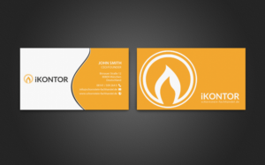 Design de Carte de Visite par chandrayaan.creative pour iKontor GmbH | Design : #6880788