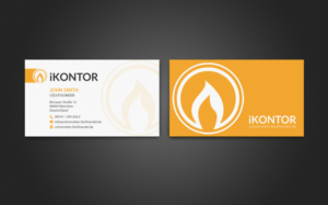 Design de Carte de Visite par chandrayaan.creative pour iKontor GmbH | Design : #6880789