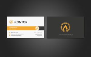 Business Card Design by chandrayaan.creative for iKontor GmbH | Design: #6880794