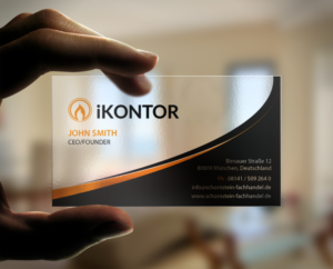 Design de Carte de Visite par chandrayaan.creative pour iKontor GmbH | Design : #6880804