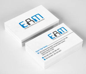 Visitenkarten-Design von ALSADESIGN für EAM Strategic Implementation | Design: #6823218