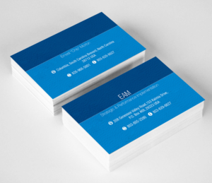 Visitenkarten-Design von ALSADESIGN für EAM Strategic Implementation | Design: #6823924