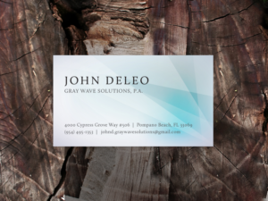 Business Card Design by M.U. Designs for this project | Design #6836954
