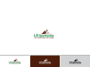 LG Sporthorses The Young Hold The Future | Logo Design by Kejo87