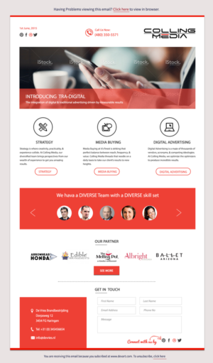 Email Marketing Design by Dabashes Adhikery for this project | Design #6981576