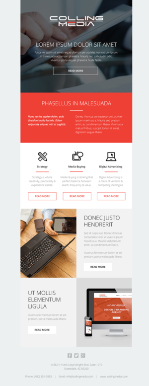Email Marketing Design by Veng