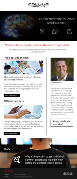 Email Marketing Design by Nova Interaction for this project | Design #6954115