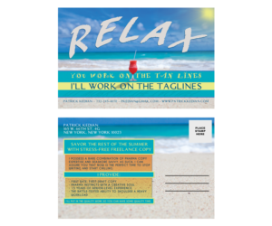 Postcard Design by Smirkity for this project | Design #6816693