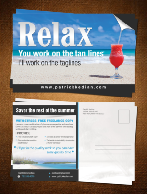Postcard Design by creative.bugs for this project | Design #6820862