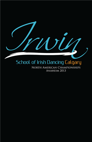 Irwin Irish Dancing T-Shirt | T-Shirt-Design von Kburks