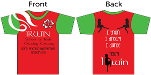 Diseño de Camiseta por Fiachra Design para Irwin School of Irish Dancing | Diseño #1765557