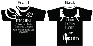 T-shirt Design by Fiachra Design for Irwin School of Irish Dancing | Design: #1765676