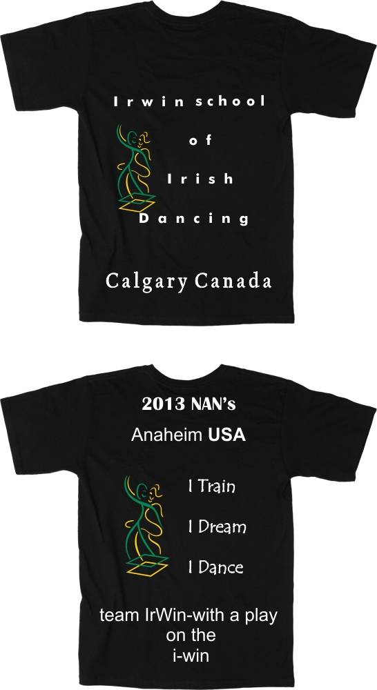 T-shirt Design by Razer TM for Irwin School of Irish Dancing | Design #1803324