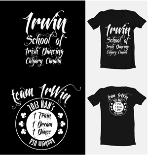 Diseño de Camiseta por Donn Marlou Ramirez para Irwin School of Irish Dancing | Diseño #1782933