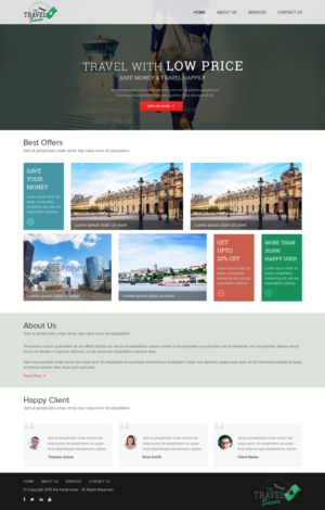 Graphic Design by Sujit Banerjee for The travel saver  | Design: #6840368
