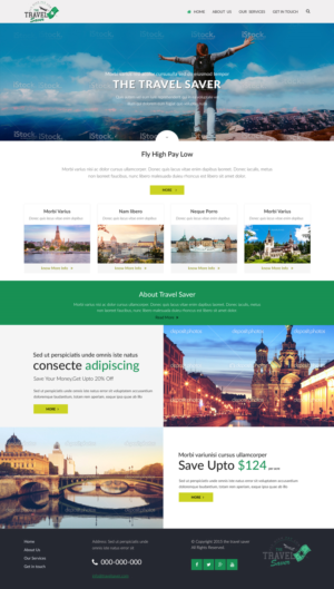 Graphic Design by Sujit Banerjee for The travel saver  | Design: #6840371