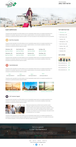 Graphic Design by Sujit Banerjee for The travel saver  | Design: #6911158