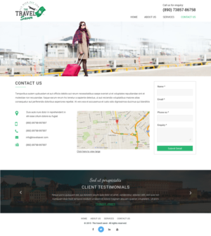 Graphic Design by Sujit Banerjee for The travel saver  | Design: #6911166
