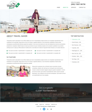 Graphic Design by Sujit Banerjee for The travel saver  | Design: #6911171