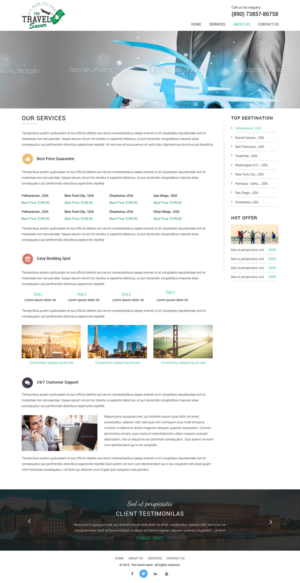 Graphic Design by Sujit Banerjee for The travel saver  | Design: #6931248