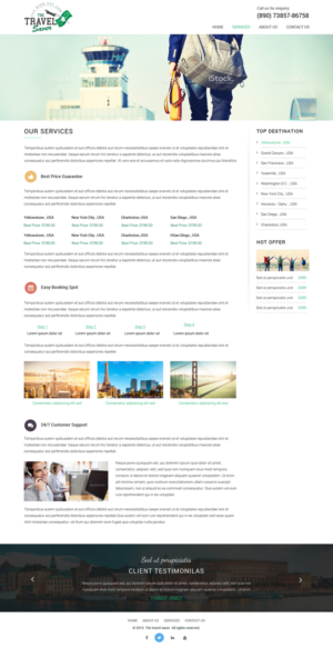 Graphic Design by Sujit Banerjee for The travel saver  | Design: #6940788