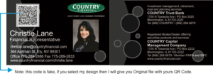 Business Card Design by nutnis for Country Financial | Design #6853217