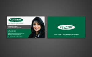 Visitenkarten-Design von chandrayaan.creative für Country Financial | Design: #6902150