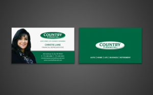 Visitenkarten-Design von chandrayaan.creative für Country Financial | Design: #6902151