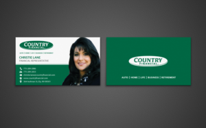 Visitenkarten-Design von chandrayaan.creative für Country Financial | Design: #6902156